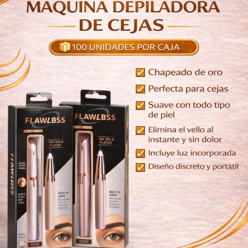 MAQUINA DEPILADORA DE CEJAS (1X100) SH-335/ DP-04