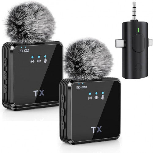 🎤 MICRÓFONO INALÁMBRICO WIRELESS F-11 3 EN 1