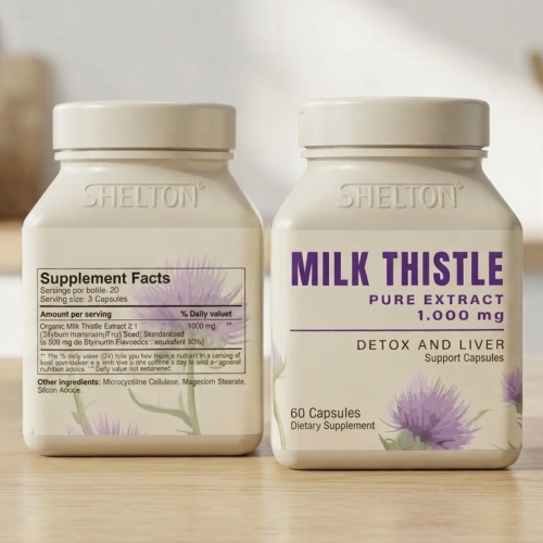 MILK THISTLE 1000MG X 60 CÁPSULAS, (DESINTOXICANTE HEPÁTICO)