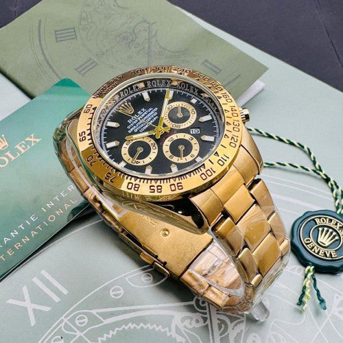 ROLEX DAYTONA SEMIAUTOMATICO DORADO-NEGRO