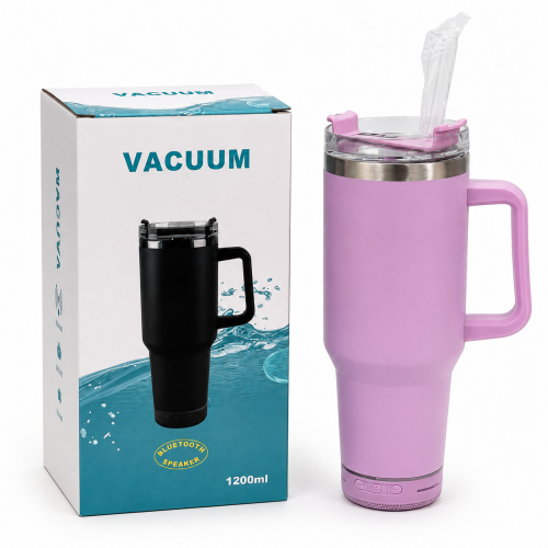 VASO TERMICO CON AGARRE Y BOCINA (25 UND X CAJA)
