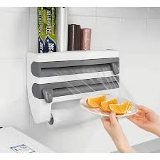 LLEGÓ EL ORGANIZADOR DE PAPEL PARA COCINA 4 EN 1