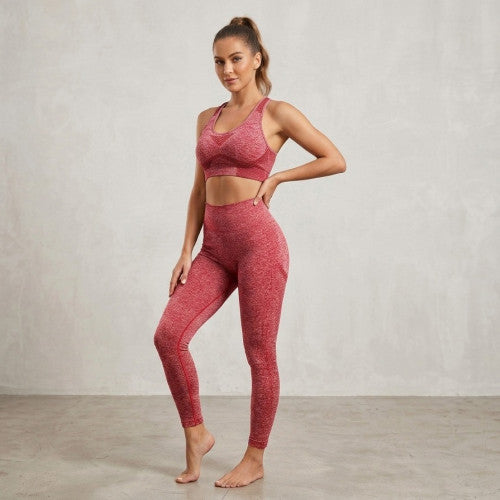 SET DEPORTIVO / PANTALON LARGO ABC221 ROJO